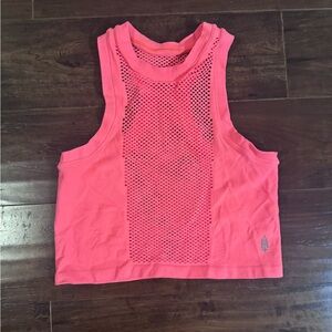 Women’s Free People Movement Neon Orange Mesh Tank XS / SM
